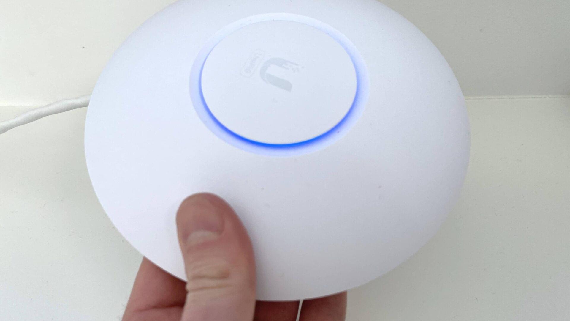 Access point aan een kabel