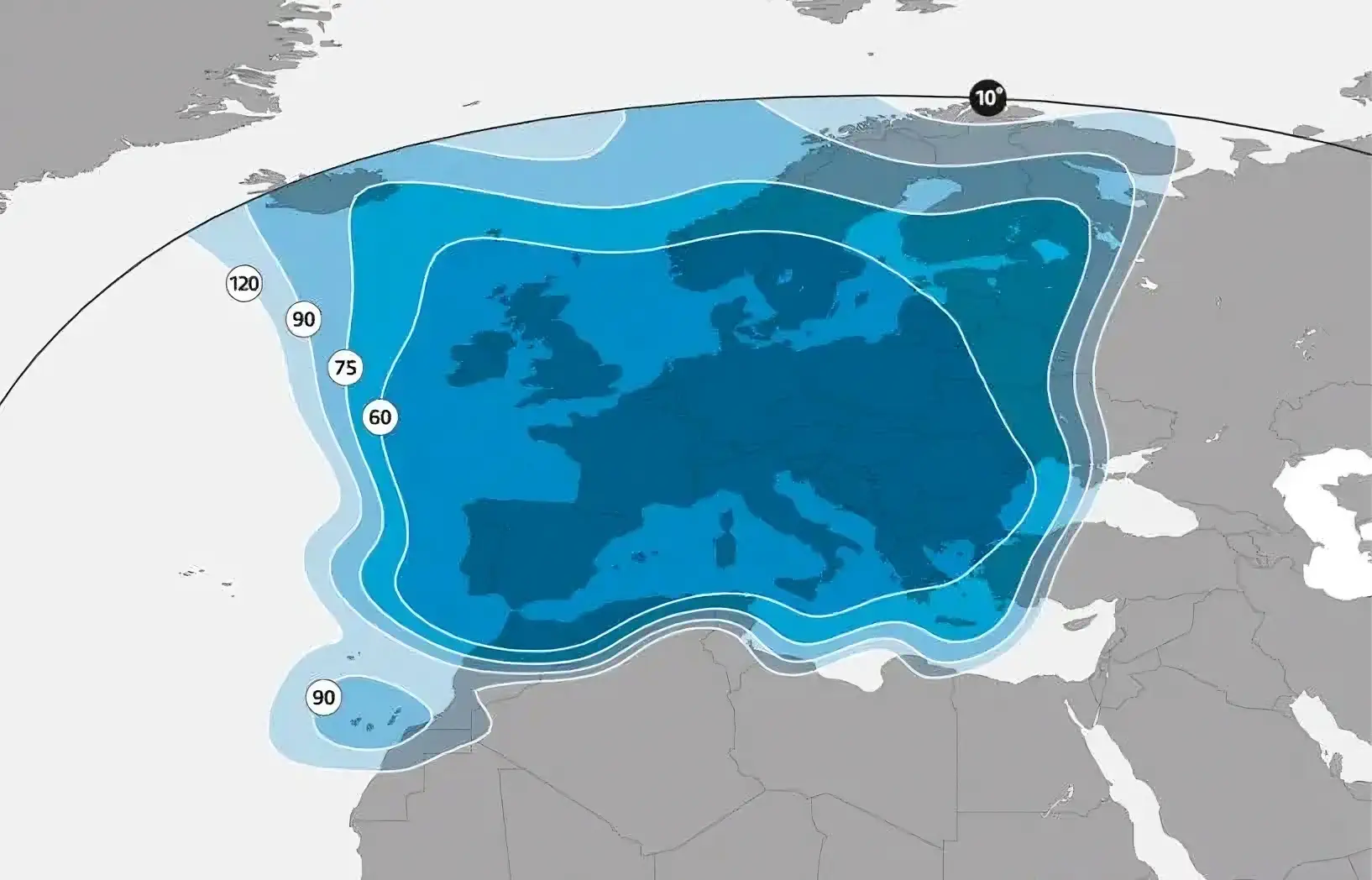 ASTRA regio map