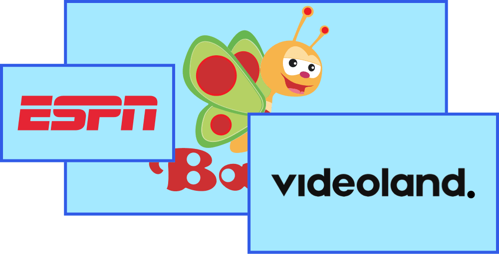 Drie verschillende zenderpakketten