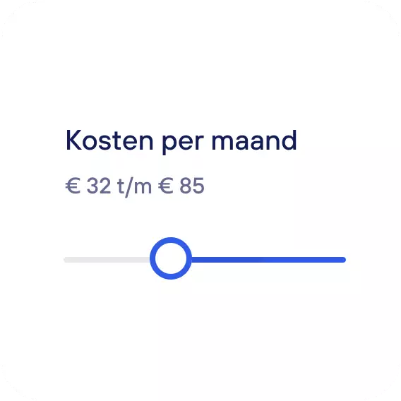 Kosten per maand filter