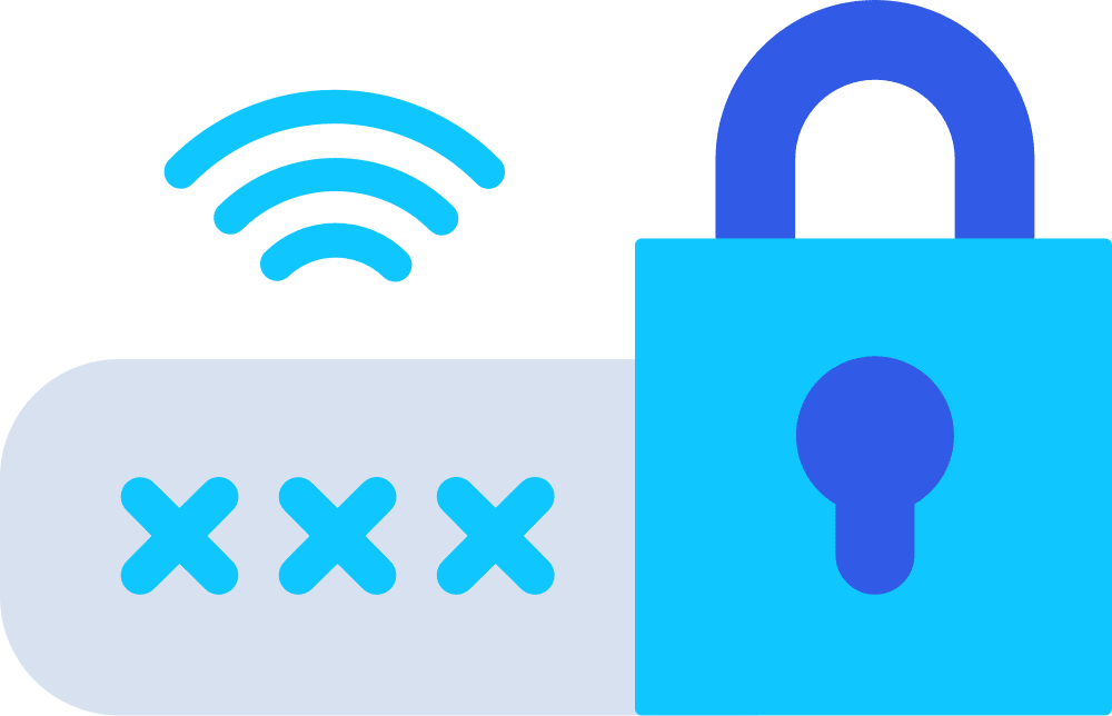 Wifi wachtwoord icoon